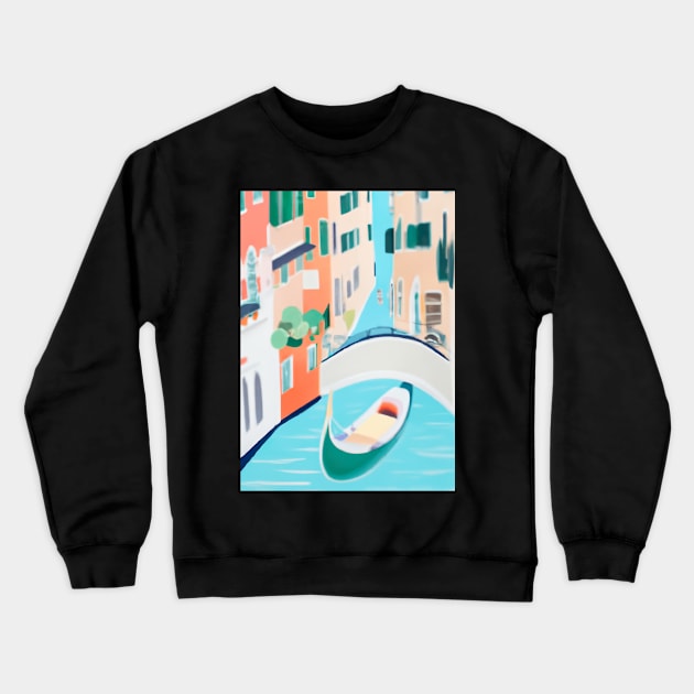 Venice Italy Crewneck Sweatshirt by maxcode